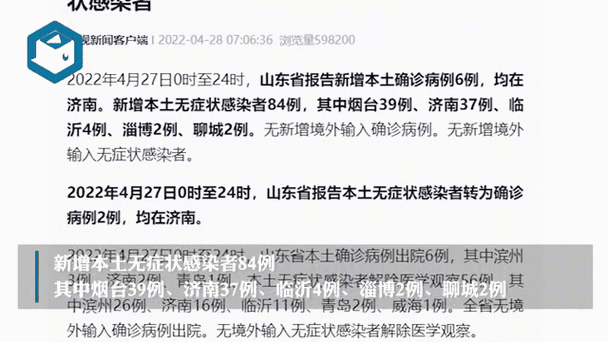 4月10日山东新增本土确诊病例及无症状感染者情况汇总